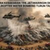 Pemadaman Kebakaran TPA Jatiwaringin Dipercepat, 3 Helikopter Water Bombing Turun Tangan