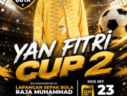 Yan Fitri Cup 2 Segera Bergulir 23 Agustus, Total Hadiah Capai Rp 100 Juta