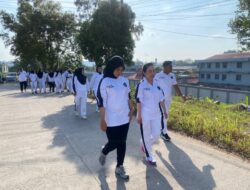 Satu Langkah, Satu Semangat untuk Indonesia, Rutan Batam Gelar FUN WALK bersama UPT Pemasyarakatan se _ Kota Batam