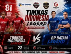 Legend Timnas Indonesia Turun ke Batam, Nyalakan Mimpi dari Grassroots Menuju Panggung Internasional